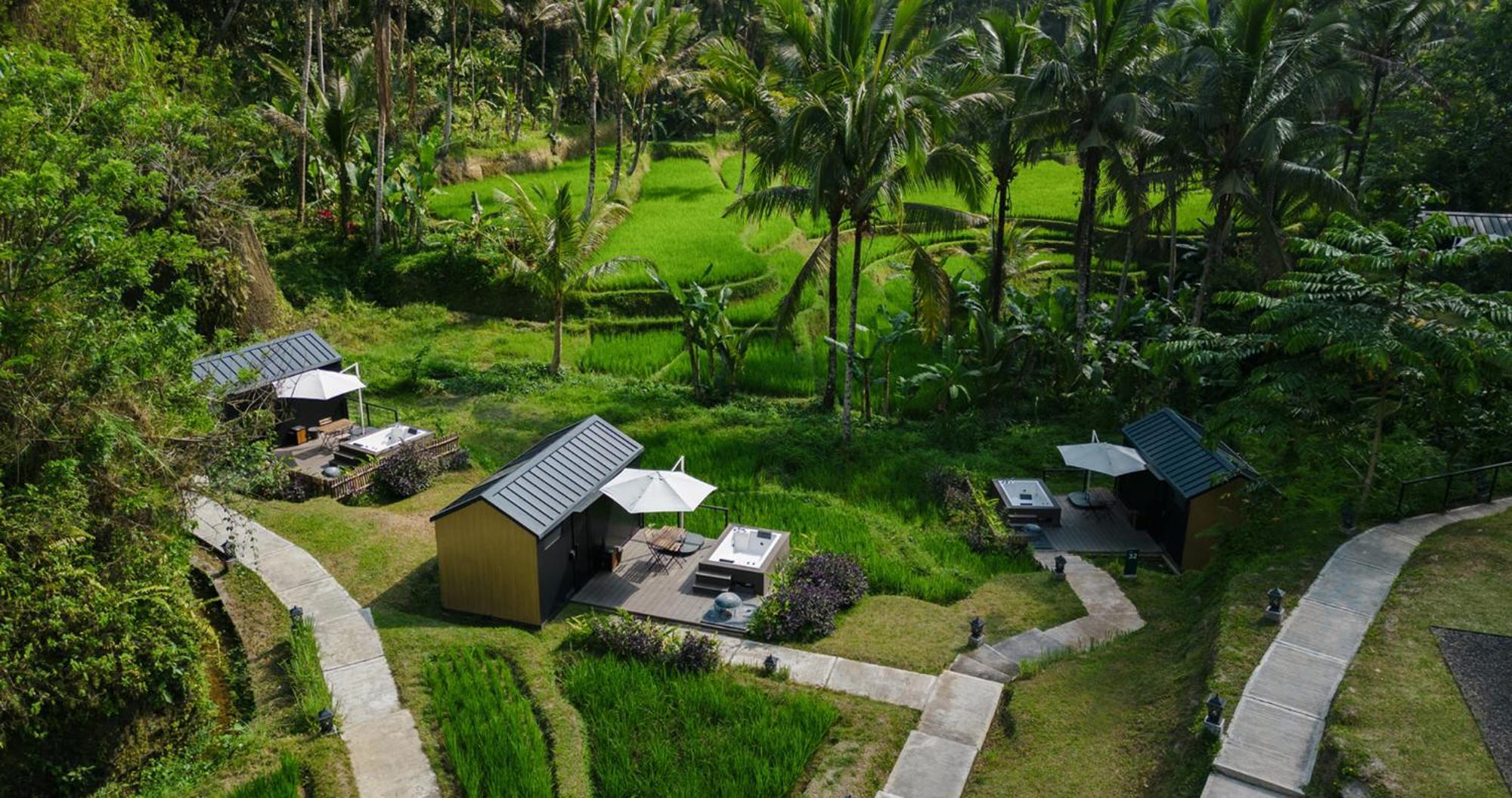 Bobocabin Ubud, Bali Eksteriør bilde