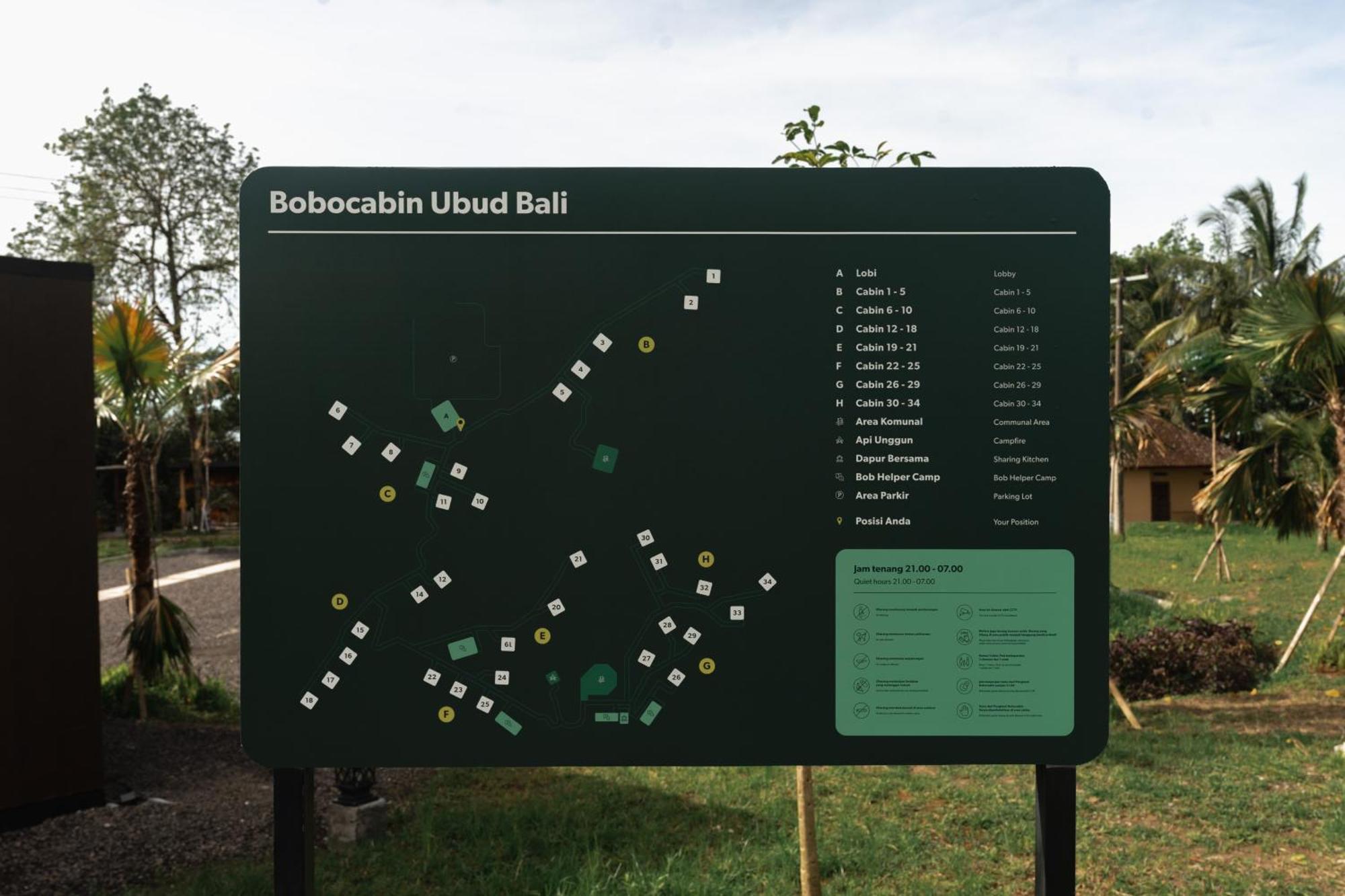 Bobocabin Ubud, Bali Eksteriør bilde